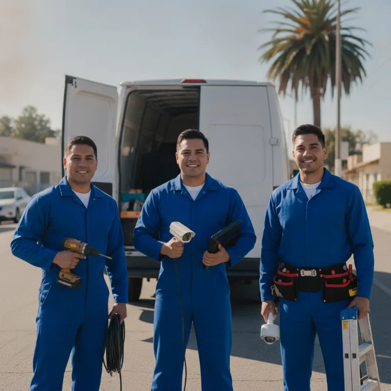 Instalación Cámaras Seguridad equipo en Tlaquepaque